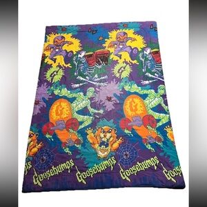 Vintage Goosebumps Comforter Twin Bed 90s Reversible RL Stine
